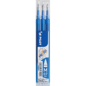 Tintenrollermine Pilot FriXion, 0,4 mm, 3er Pack, himmelblau