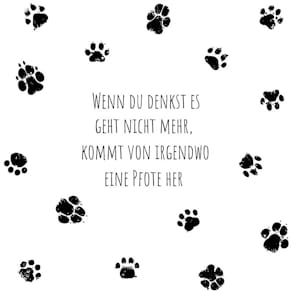 Motivserviette PAPER+DESIGN, 33 x 33 cm, Katzenpfoten