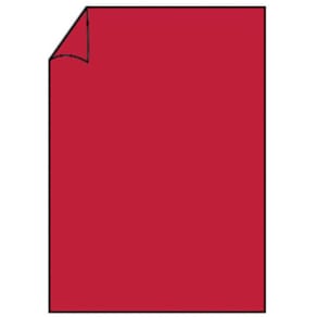 Briefbogen Rössler Paperado, A4, 100 g/m², rot, matt