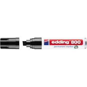 Permanentmarker edding 800, 4–12 mm, schwarz
