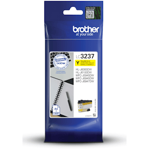 Bläckpatron BROTHER LC3237Y gul