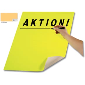 Plakatkarton Folia, hellbraun, 48x68 cm, 380 g/m²