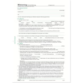 Mietvertrag RNK A4 6BL