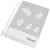 Plastficka ESSELTE A5 Premium Präglad 0.08mm, 100st