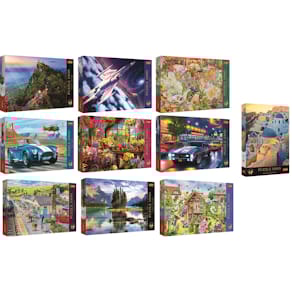 Puzzle Trefl Premium Plus, 1000 Teile, sortiert