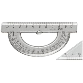 Gradskiva Halvcirkel, 10cm