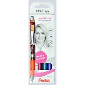 Gelschreiber Pentel EnerGel BL77, 4er-Set, 0,7 mm, sortiert