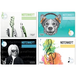 Notenheft HÄFFT A5 quer, sortiert, 32 Seiten