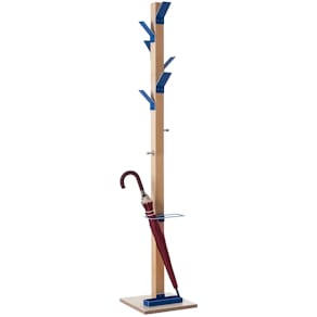 Garderobenständer EASYCLOTH, 6 Haken, blau, 178 cm