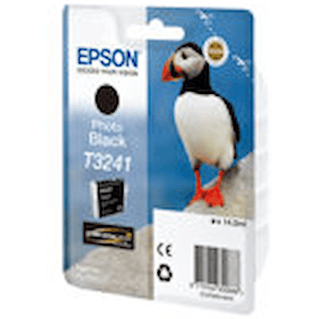Bläckpatron EPSON C13T32414010 fotosvart