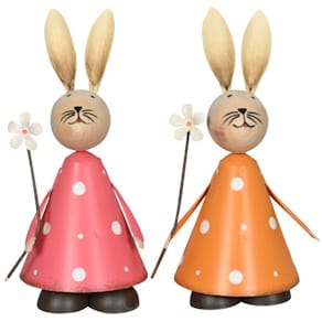 Dekofigur Osterhase, Eisen, sortiert