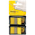Post-It Index Gul, dubbelpack, 2x50 flikar, 6fp