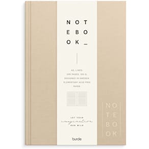 Notesbog Mayland Deluxe A5, beige, 100 g/m², FSC