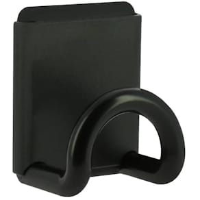 Garderobenhaken UNILUX magnetisch, schwarz