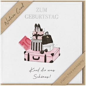 Glückwunschkarte BSB, Geldgeschenk