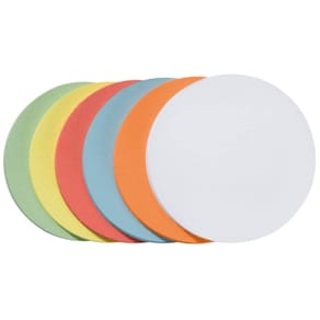 Moderationskarte FRANKEN Kreis mittel, 14 cm, sortiert