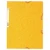 Snoddmapp EXACOMPTA FSC Presspan A4, 3-klaff, 250 ark, 400g, gul