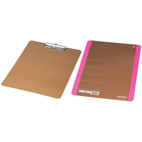 Klemmbrett DONAU Life, A4, Karton, neonpink