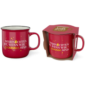 Kaffeebecher FÜR DICH Haus Schöne Weihnachten