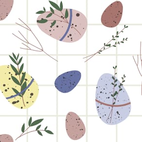 Serviette Paper+Design Osterserviette, 33 x 33 cm