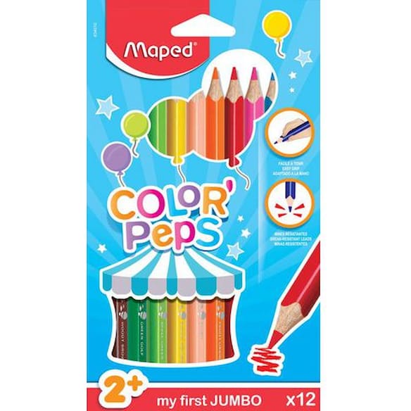 Fargeblyant MAPED Jumbo (12)