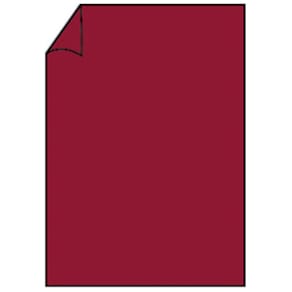Briefpapier Rössler Paperado, A4, 160 g/m², rosso