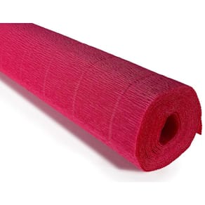 Kräppapper kraftigt 180gr Vinröd