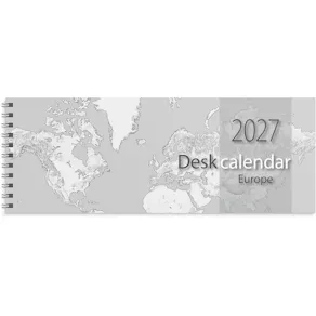 Desk calendar Europe 2027