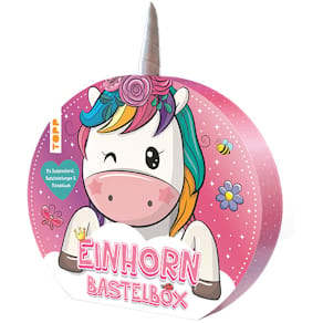 Bastelbox TOPP Einhorn, inkl. Bastelmaterial und Anleitung