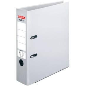 Ordner Herlitz maX.file protect, A4, 8 cm, weiß