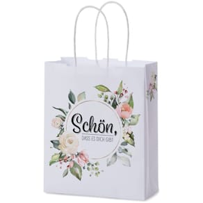 Geschenktragetasche LA VIDA Schön das es Dich