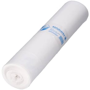 Müllsack Deiss PREMIUM, 120L, 37 my, weiß, 25 Stück