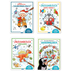 Zaubermalbücher TRÖTSCH, Display