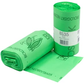 Avfallspåse Bio 35L 17my 40/rl