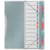 Sorteermap Esselte Colour'Breeze, PP, ft A4, 12 tabs, assorti