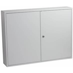 Schlüsselschrank PHÖNIX SAFE KC0606K, 400 Haken, lichtgrau