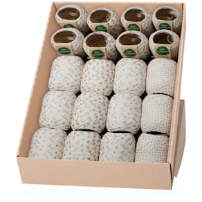 Geschenkband GOLDINA Go Green Herzen, sortiert, 10 mm x 12 m