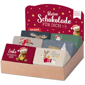 Schokolade FÜR DICH Happy Christmas, sortiert