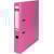 Ordner Pergamy, PP/karton, A4, 5 cm rug, roze