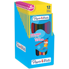 Farbstiftetui Papermate Duo, 12 St., sortiert
