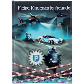 Freundebuch Goldbuch Polizei, A5, 72 Seiten