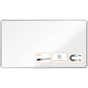 Whiteboardtafel Nobo Premium Plus Widescreen, 87 x 155 cm, weiß