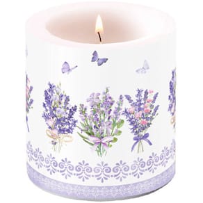 Kerze AMBIENTE, 9 cm, schöner Lavendel