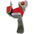Plakbandafroller Viso, grijs/rood, max. 50 mm