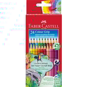 Buntstifte Faber-Castell Colour Grip, 24 St. im Kartonetui