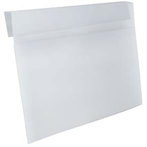 Plastficka A4 liggande f pall/korg 10/fp