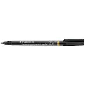 Folienstift STAEDTLER Lumocolor permanent special, F, schwarz
