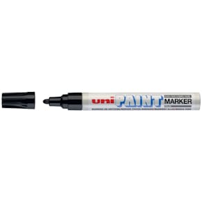 Lackmalstift Uni-ball PX-20, schwarz