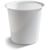Papperskorg Vit, 22L, plast