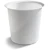 Papperskorg Vit, 22L, plast